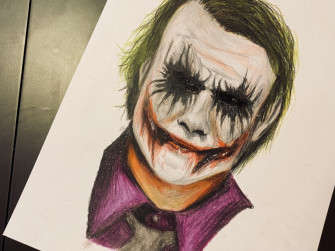 Joker Drawing Wallpaper