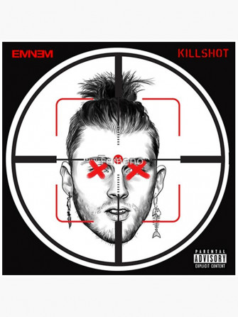 Eminem Killshot Music Rapper Hip Hop Sticker By Temeno
