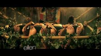 Ellen Degeneres Spoofs Nicki Minaj Anaconda Video Rap Basement