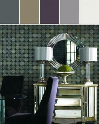 Circles Wallpaper Design By Candice Olson Designed Burke Decor Via