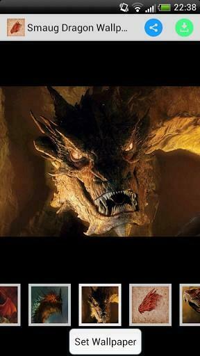 Smaug Dragon Wallpaper App For Android