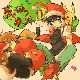 Pokemon Merry Christmas Your Daily Anime Wallpaper And Fan Art
