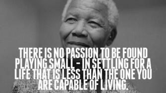 Nelson Mandela Wallpaper Never Settle For A Life Less Than Your