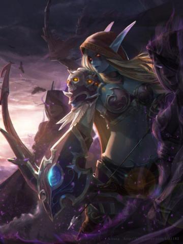 Warrior Elves Sylvanas Windrunner Fantasy Art HD Wallpaper