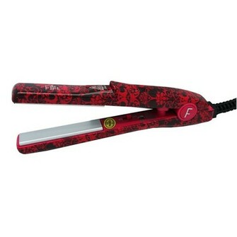 Flirt Mini Hot Red Wallpaper Ceramic Tourmaline Inch Styling Iron