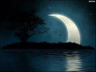 Rising Moon Wallpaper