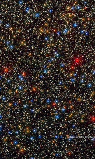 Outer Space Stars Hubble Cluster Omega Centuri Wallpaper