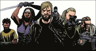 The Walking Dead Comic Book Wallpaper