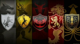 Game Of Thrones Great Houses Wallpaper High Definition
