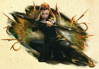 Hobbit Evangeline Lilly The Wallpaper Tauriel Poster