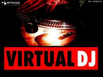 Virtual Dj Vermelho E Preto Papel De Parede Wallpaper