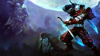 Blood Moon Shen HD Wallpaper