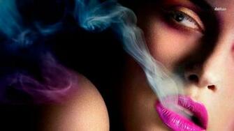Smoking Girl Wallpaper