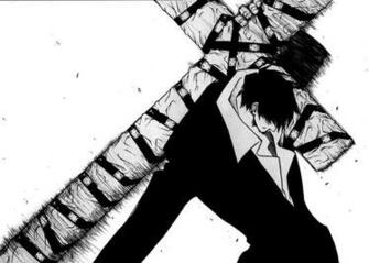 Trigun Nicholas D Wolfwood Machine Gun Futuristic Wallpaper