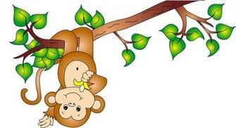 Cartoon Monkey Wallpaper