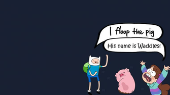 My Adventure Time Gravity Falls Wallpaper X Post From R Gravityfalls