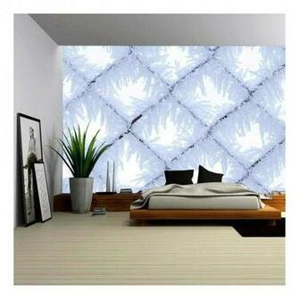 Amazon Wall26 Fence With Frost Close Up Removable Wall