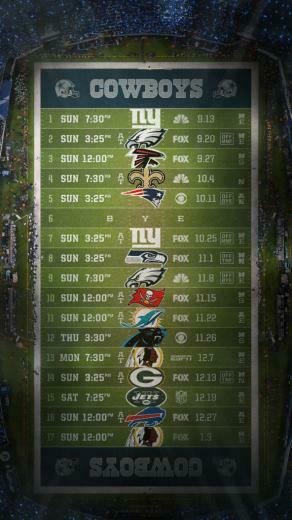 Nfl Schedule Wallpaper Of Nflrt