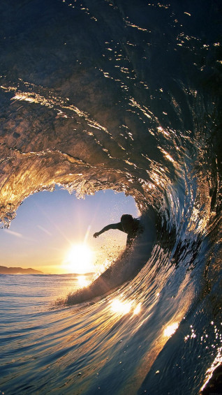 Surfing Wallpaper For iPhone
