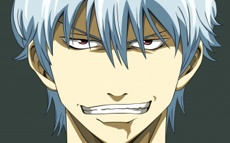 Samurai Spirit Gintoki Sakata In Action Wallpaper