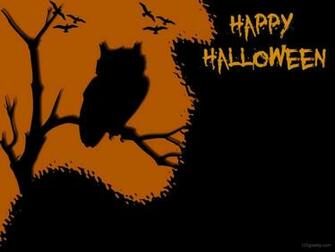 Halloween Owl Wallpaper Top Background