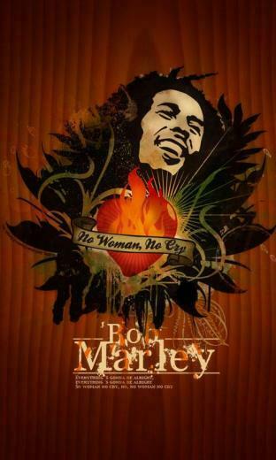 Bob Marley HD Live Wallpaper Screenshot