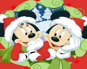Cartoons Wallpaper Mickey And Minnie1280x1024 Christmas