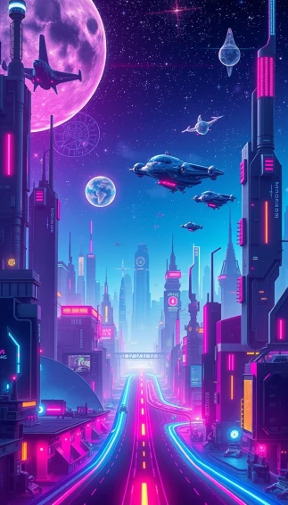 Sci Fi Phone Wallpaper