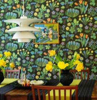 Josef Frank Wallpaper Rooms