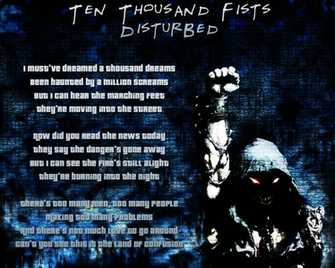 Ten Thousand Fists Wallpaper By Finalrobo101