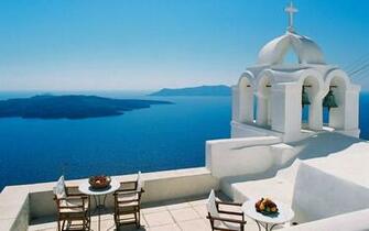 Santorini Wallpaper