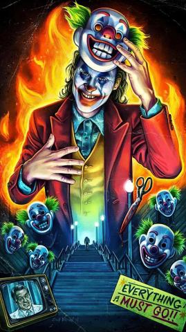 Joker Mask Movie Art 4k Wallpaper