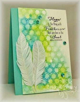 Stencil Watercolour Technique With My Favourite Set Bridget