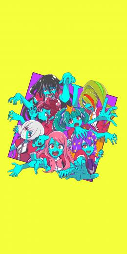 Zombieland Saga Wallpaper Anime Zombie Art