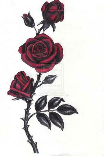 Gothic Rose By Dragonwings13