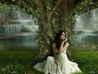 Girl Wallpaper Thinking Background