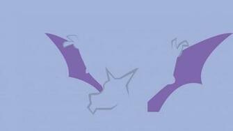 Aerodactyl Minimalism Simple Background Wallpaper Anime