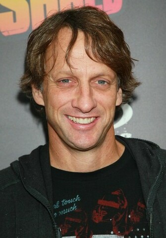 Tony Hawk Skateboarder Attends The Foundation