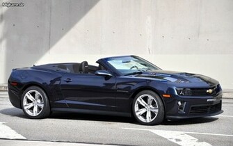 Geigercars Chevrolet Camaro Zl1 Cabrio Wallpaper Heckansicht Car