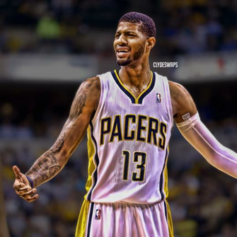 Paul George Number Swap