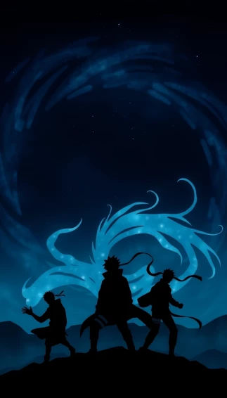 Naruto Dark Phone Wallpaper