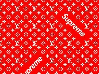 Supreme X Louis Vuitton Wallpaper