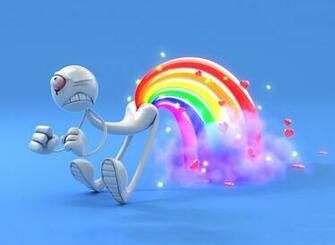 Rainbow Fart Tablet Wallpaper And Background
