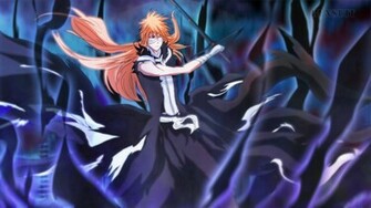 Kurosaki Ichigo Bankai Bleach Anime HD Wallpaper 1080p Full