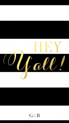 Hey Y All Wallpaper Southern In The City