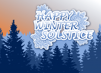 Happy Winter Solstice Wallpaper