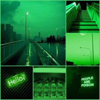 Neon Green Aesthetic Wallpaper
