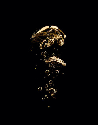 Black And Gold Aesthetic Wallpaper