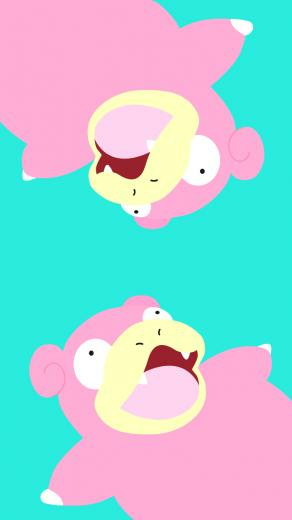 Slowpoke Phone Background I Made In Illustrator Originally Posted