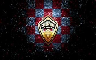 Wallpaper Colorado Rapids Fc Glitter Logo Mls Purple